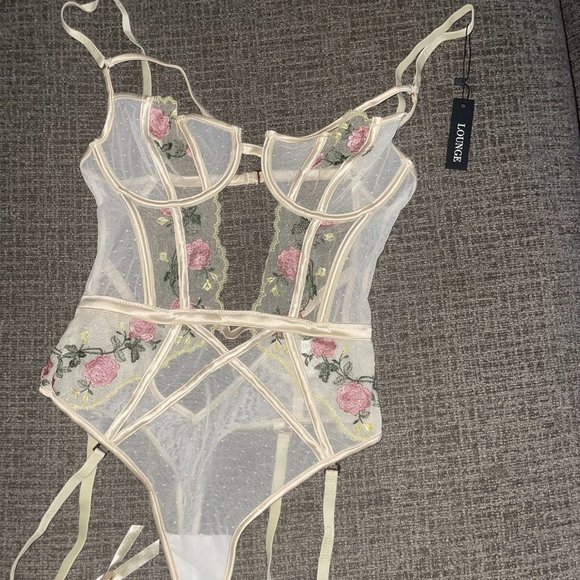 Lounge underwear skye bodysuit,Small - Picture 3 of 6